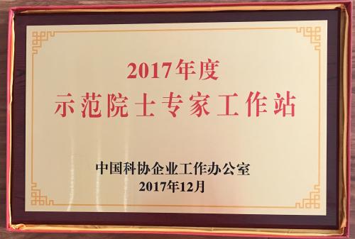 全国示范院士专家工作站